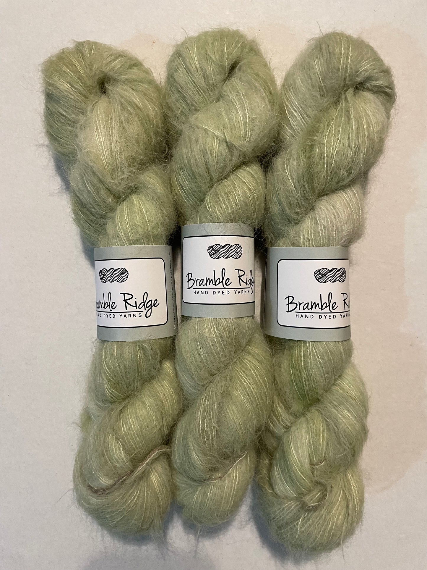 Light Sage  - Suri Alpaca Silk Lace