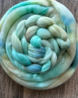 OOAK Mint  - Non Superwash Polwarth Fibre