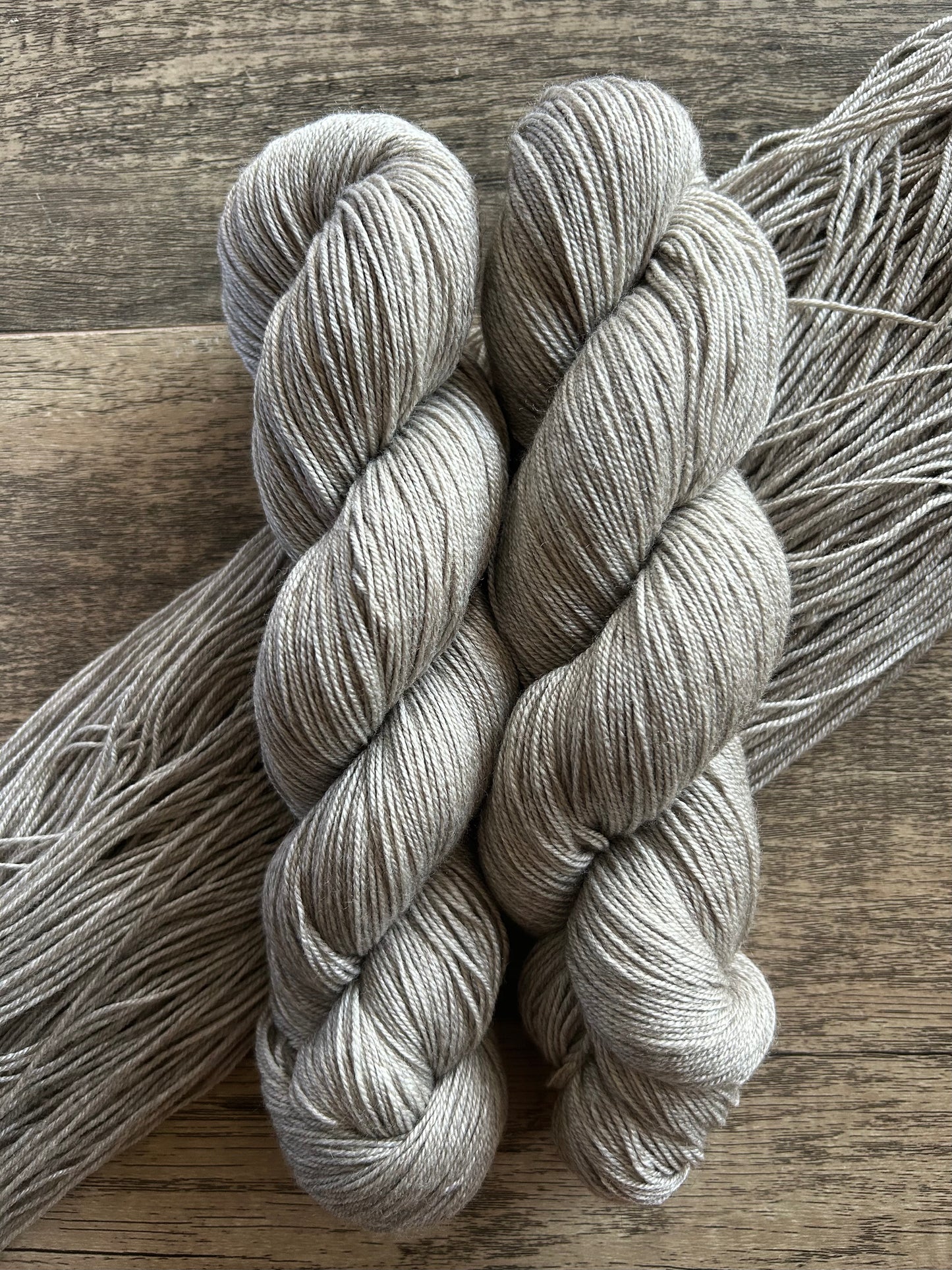 Natural (Undyed) - Merino/Silk/Yak Fingering