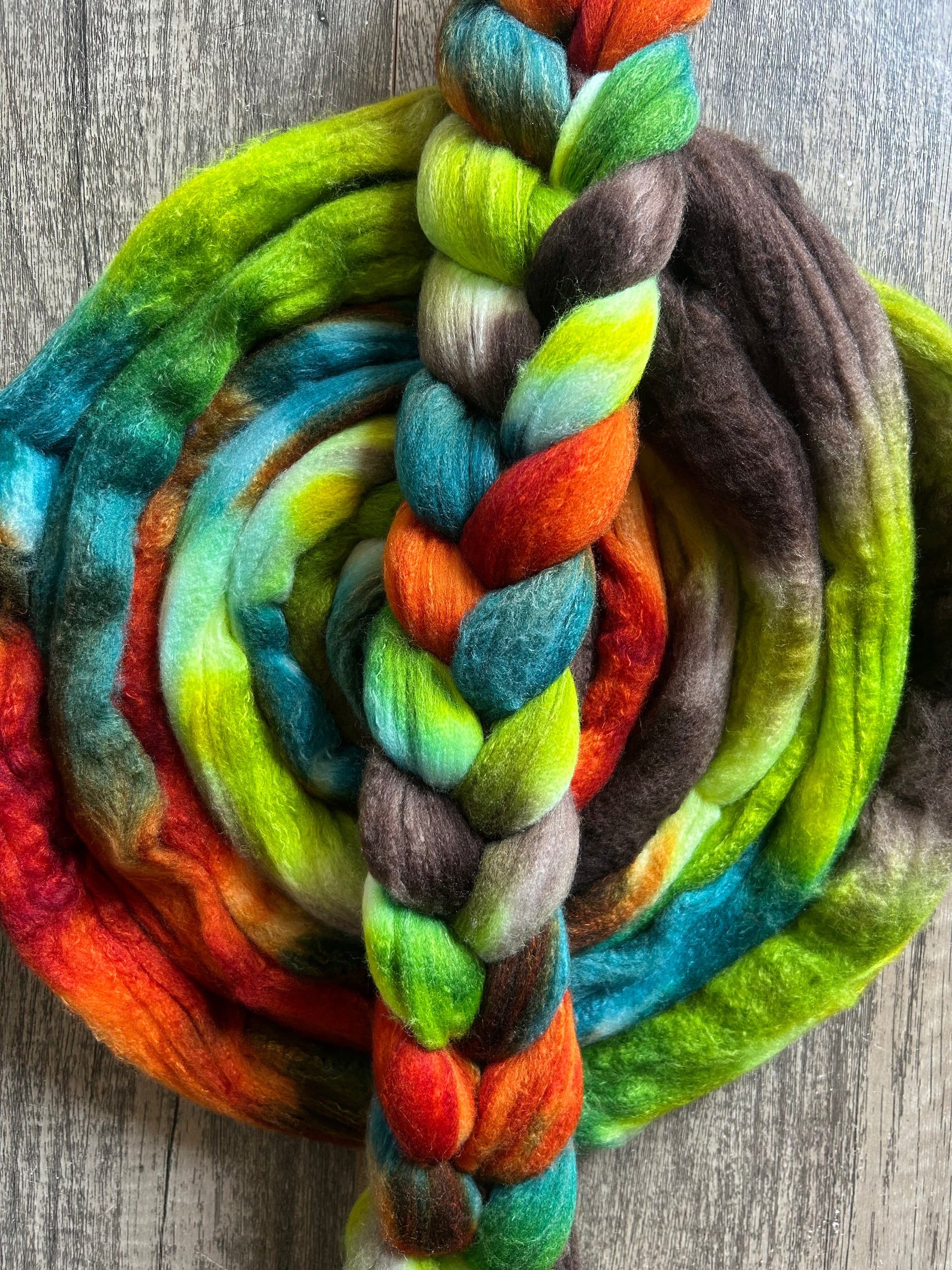 Forest Floor - Non SW Rambouillet Silk Fibre