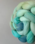 OOAK Mint  - Non Superwash Polwarth Fibre