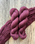 Mahogany- Merino/Silk/Yak Fingering