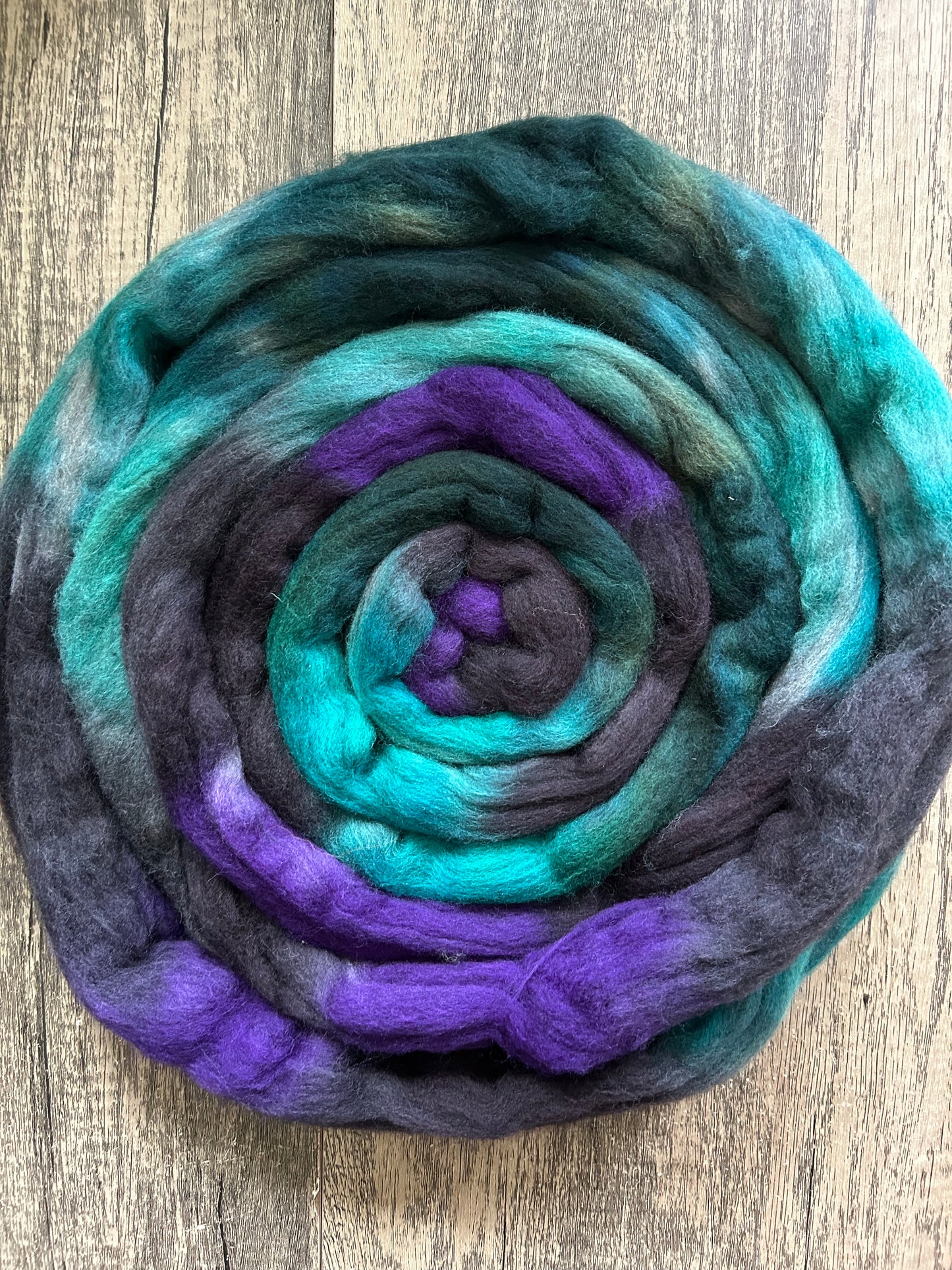 Ultraviolet - Non Superwash Grey Merino Fibre