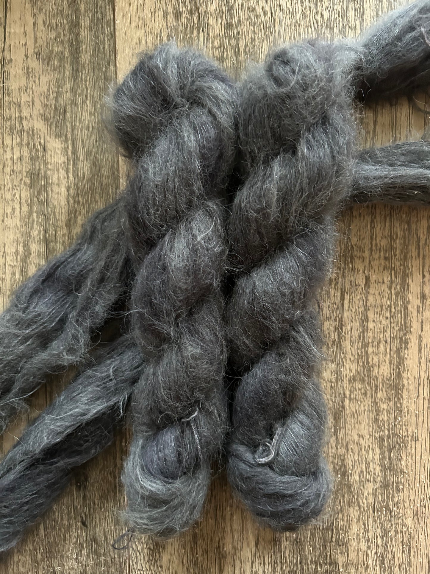 Thunder -  Suri Alpaca Silk Lace