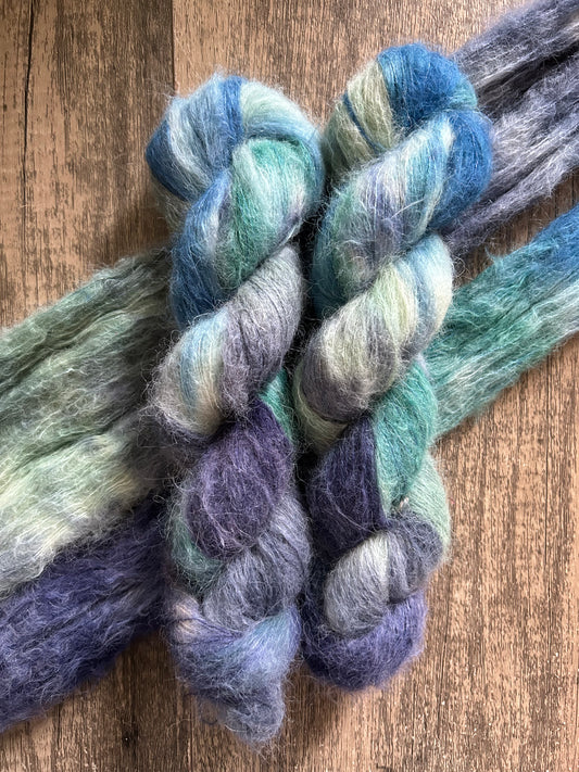 Seething Seas -  Suri Alpaca Silk Lace