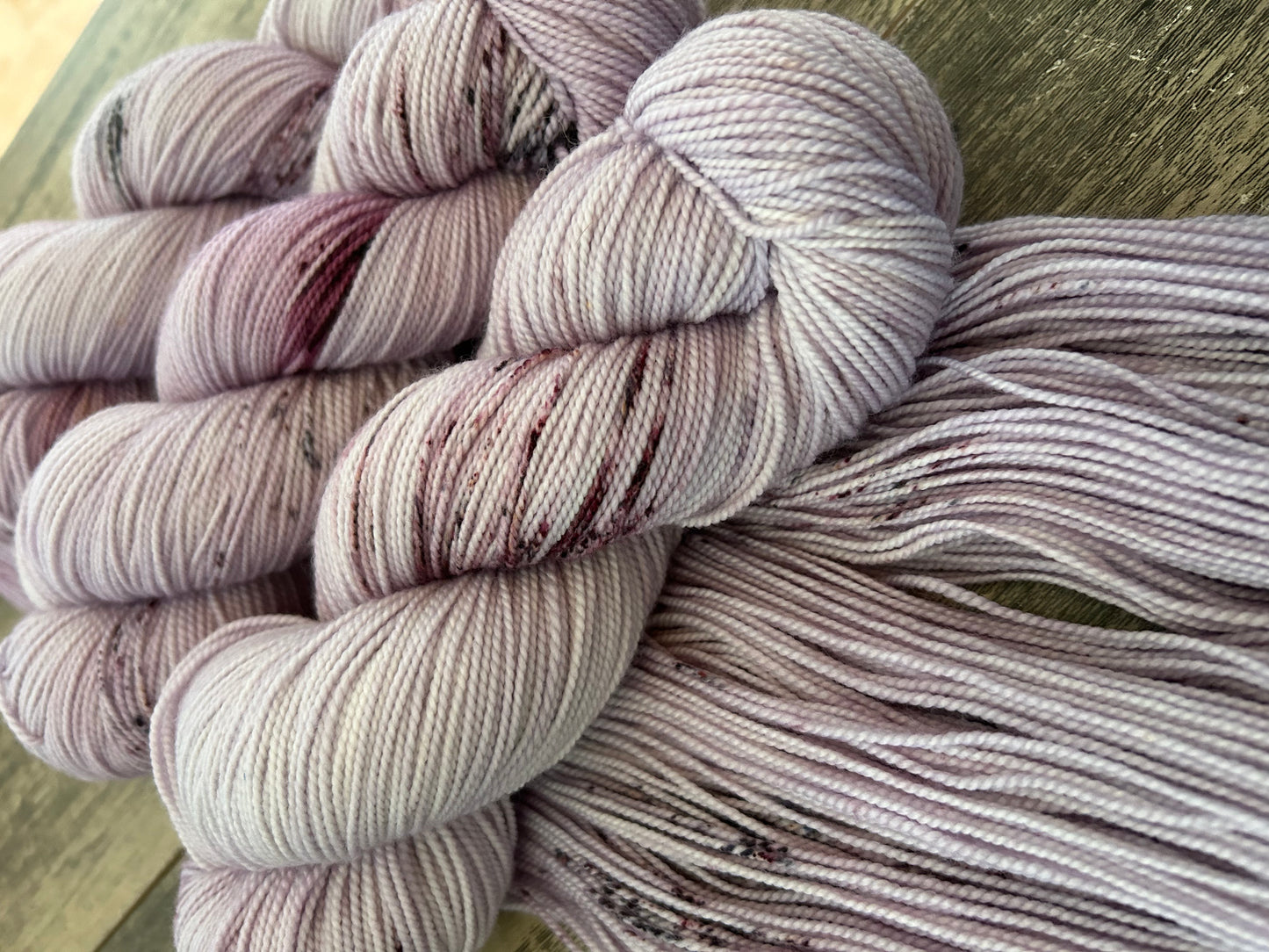 Speckled Ghost - Sock High Twist 85/15