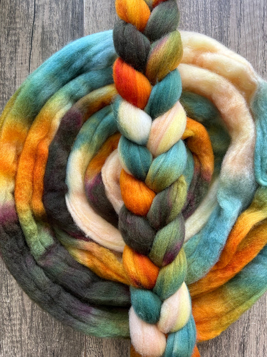 Mushroom Hunt - Non Superwash Polwarth Fibre