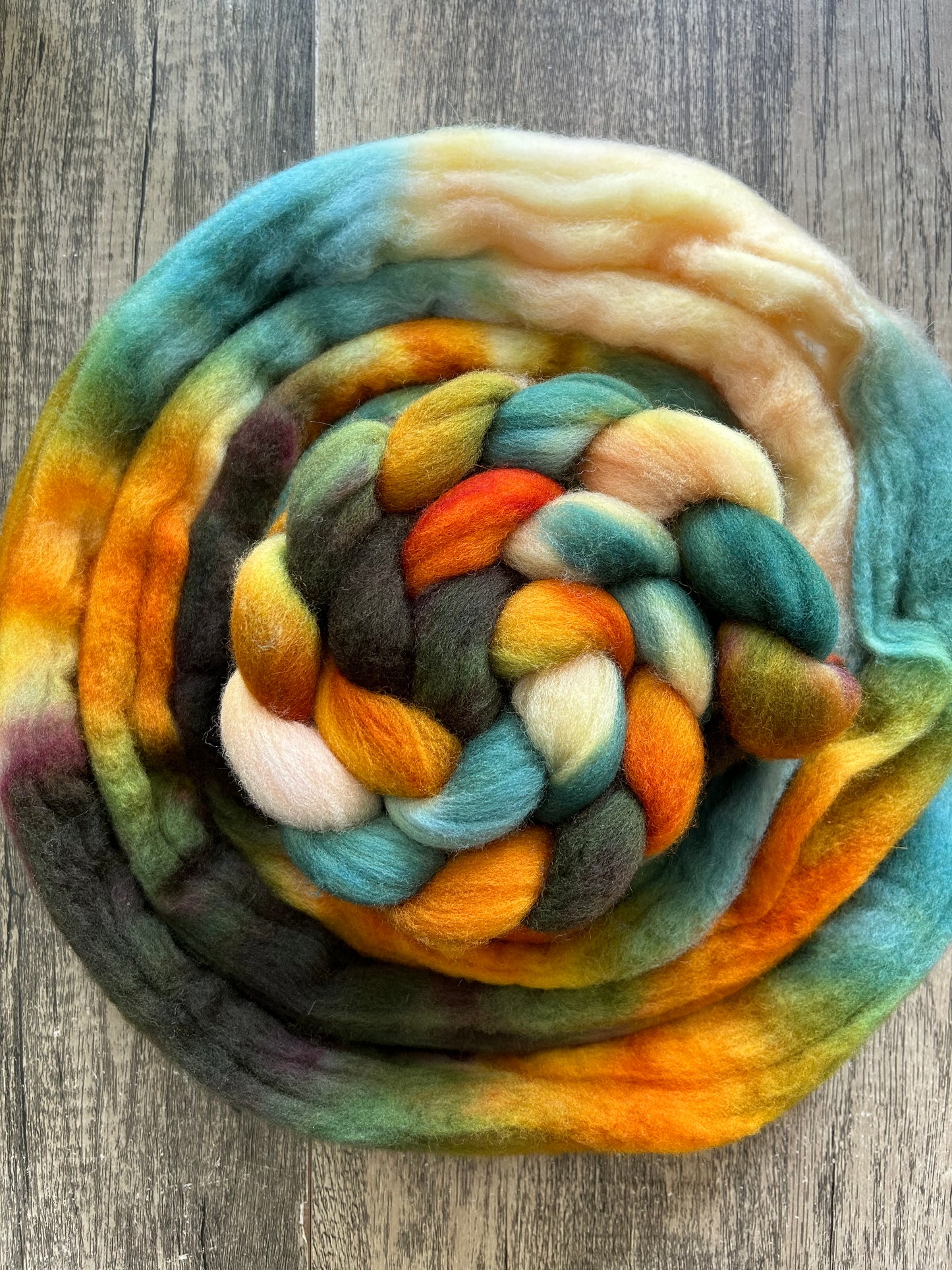 Mushroom Hunt - Non Superwash Polwarth Fibre