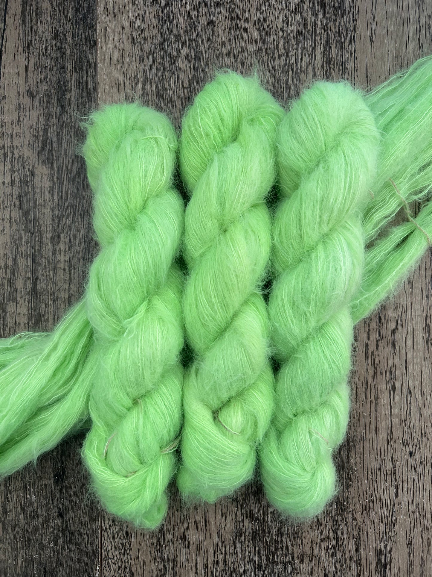 Honeydew -  Suri Alpaca Silk Lace