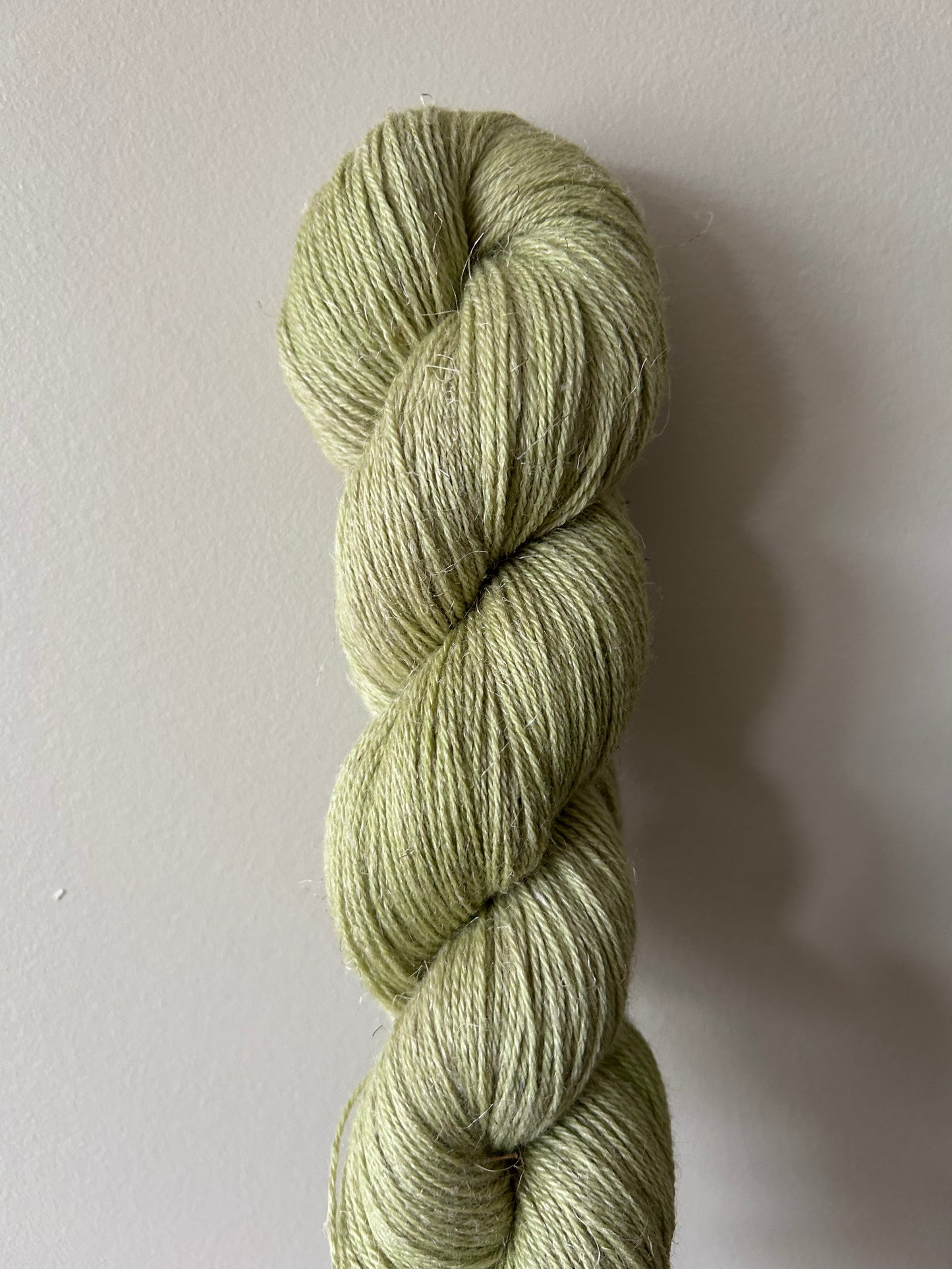 Sub-Lime - Sock Wool/Linen 70/30