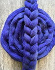 Vibrant Violet - Non Superwash Shetland Fibre