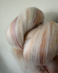 Build A Batt  Red/Gold - Cormo Fibre
