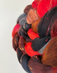 OOAK 2 - Non Superwash Polwarth Tweed Fibre