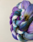 OOAK 5 - Non Superwash Polwarth Tweed Fibre