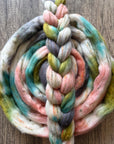 OOAK 4 - Non Superwash Polwarth Tweed Fibre