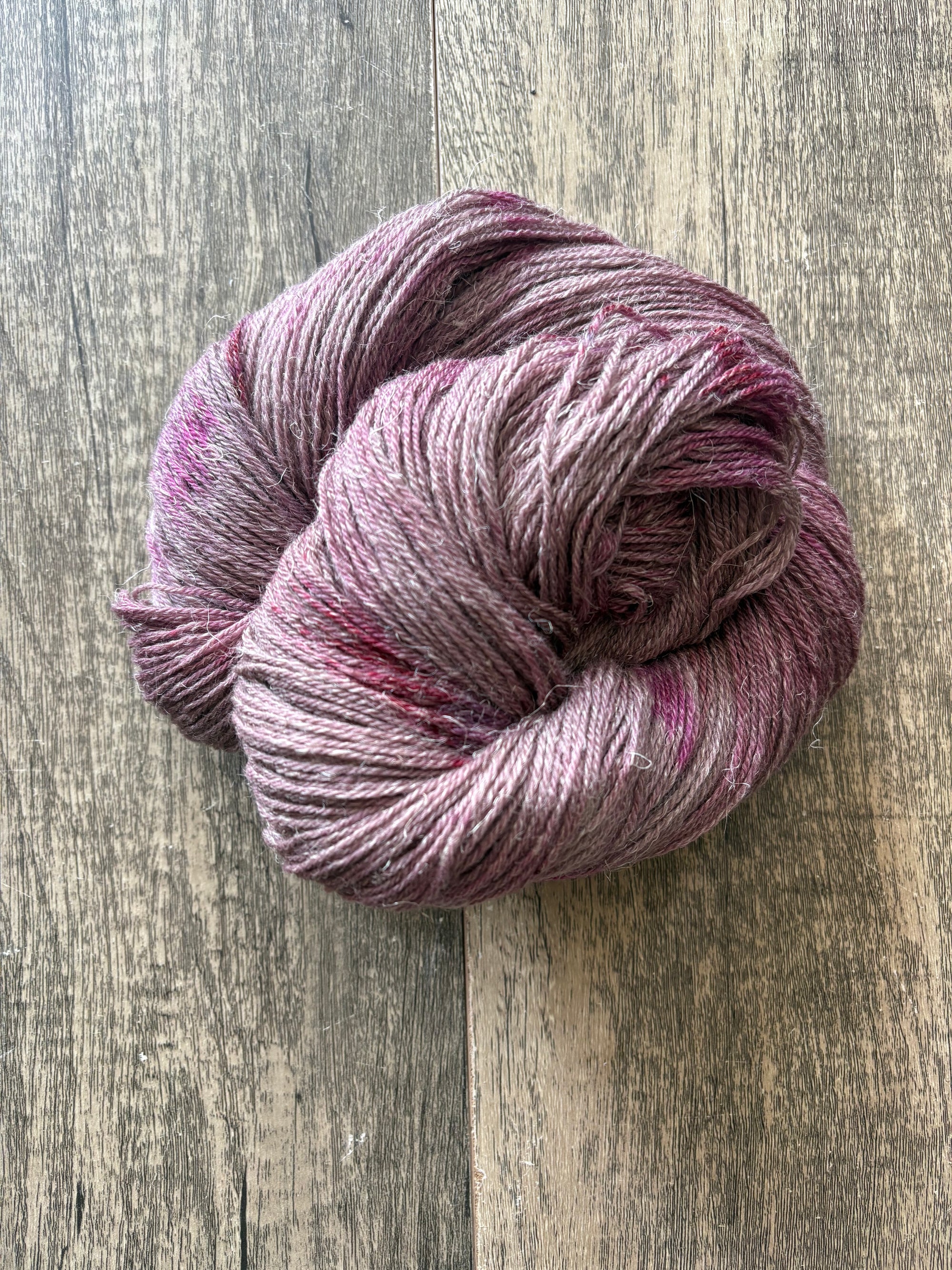 Berry  - Sock Wool/Linen 70/30