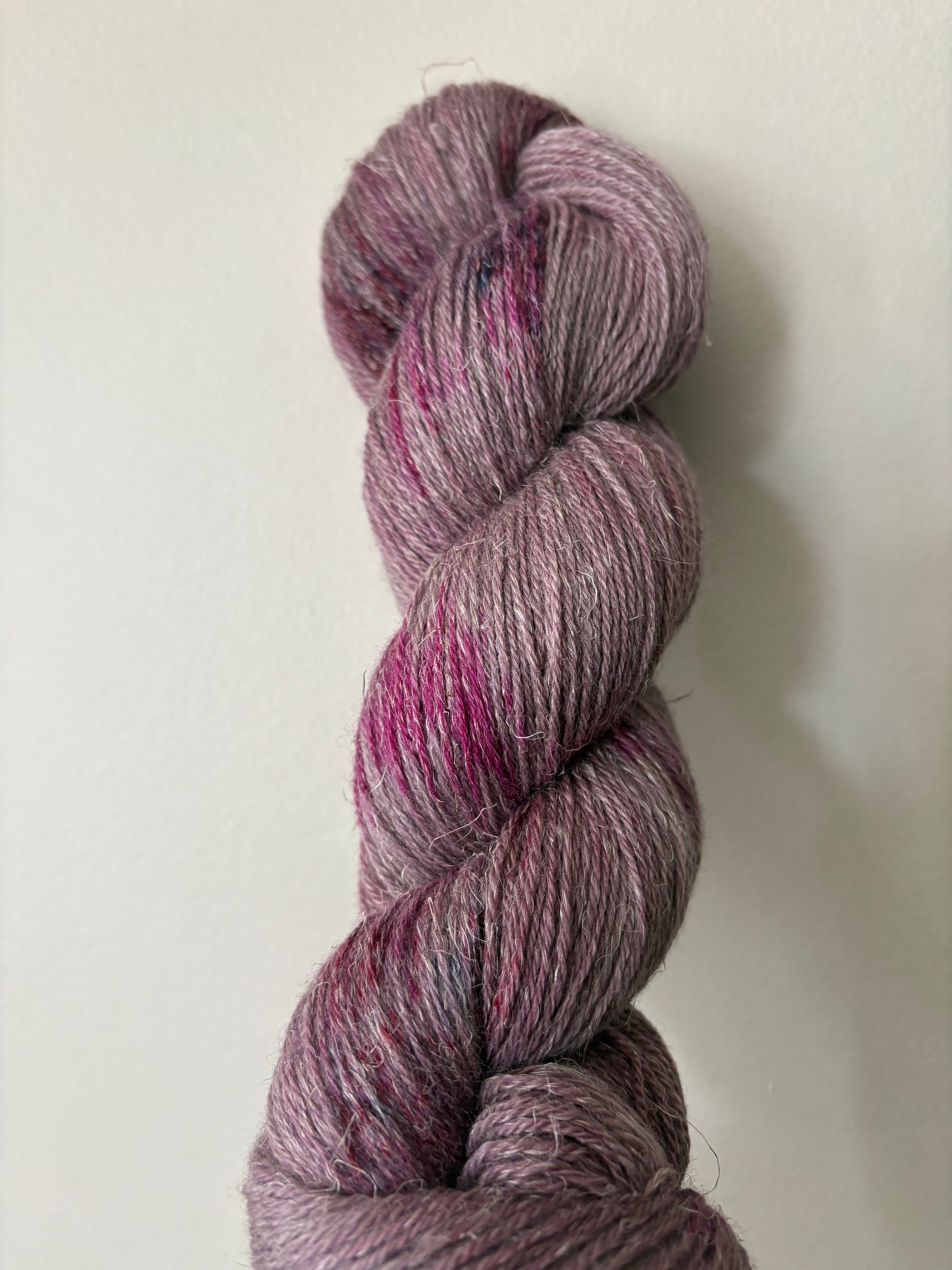 Berry  - Sock Wool/Linen 70/30