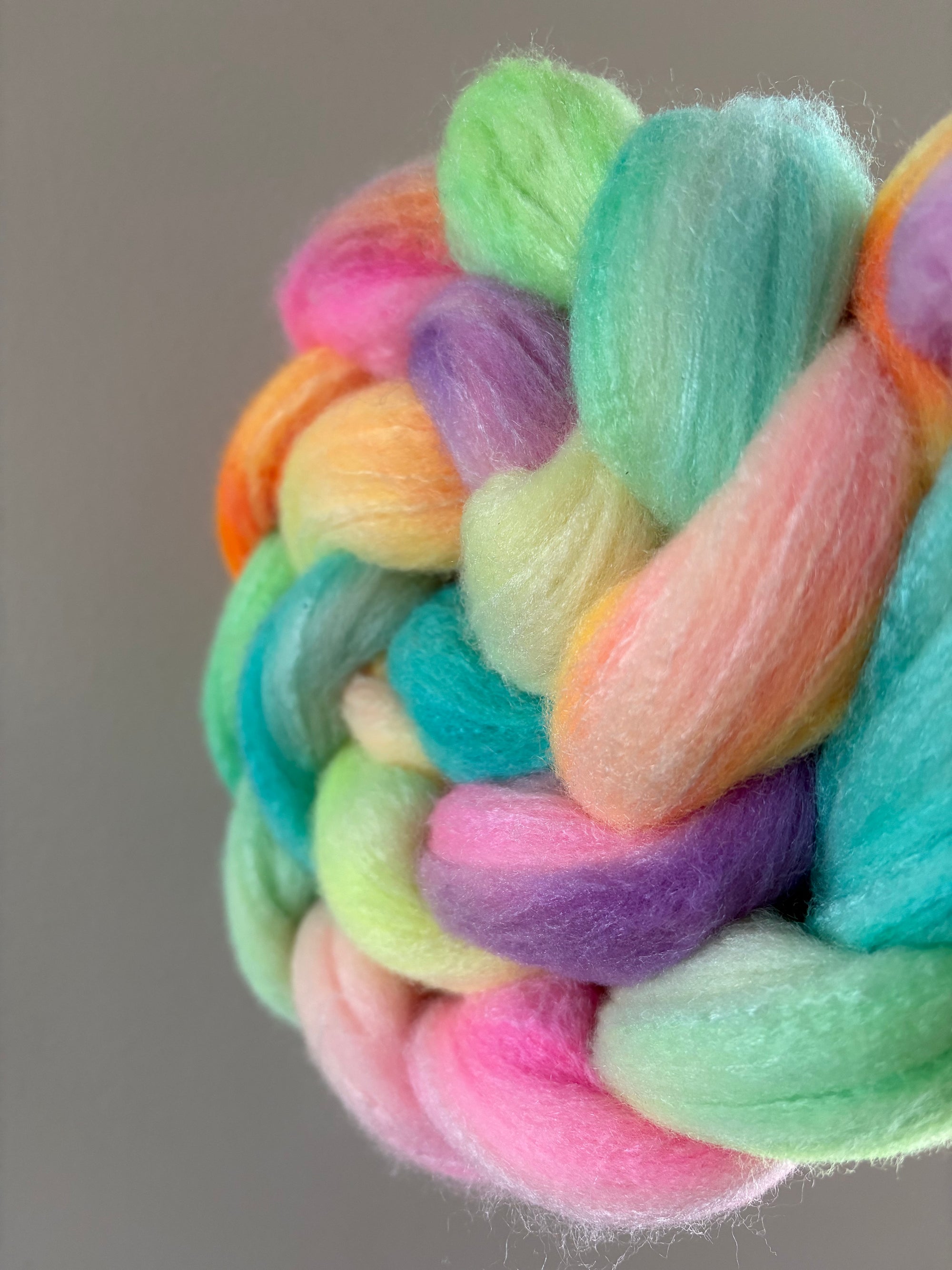 Rainbow Lite - Non SW Rambouillet Silk Fibre