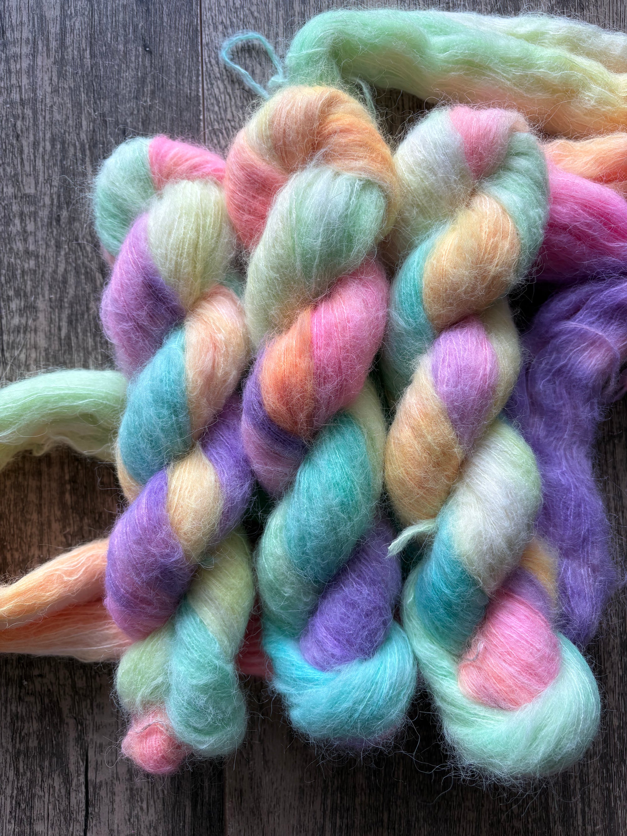 Rainbow Lite -  Suri Alpaca Silk Lace