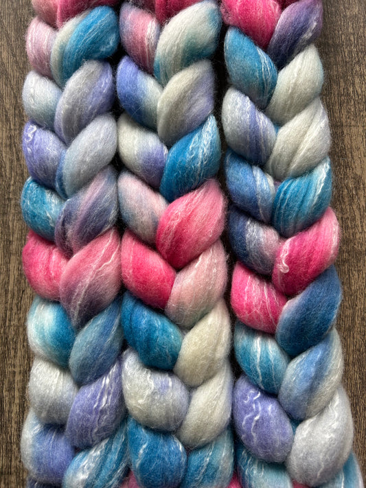 OOAK1 - Non Superwash Polwarth Bamboo Fibre