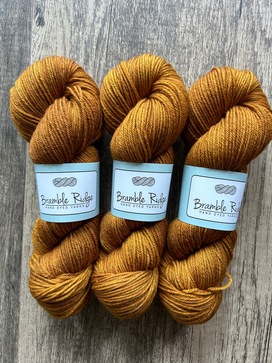 Sticky Toffee  - DK 85/15 SW Merino/Nylon