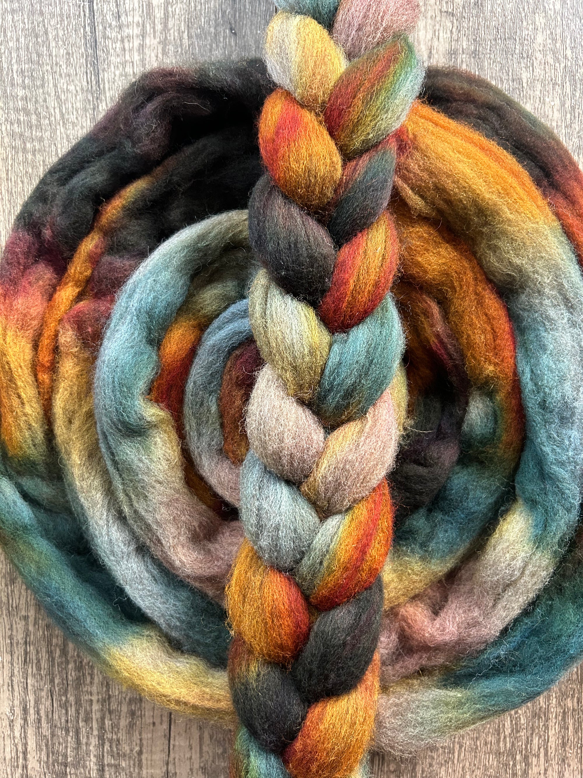 Mushroom Hunt - Non Superwash Shetland Fibre