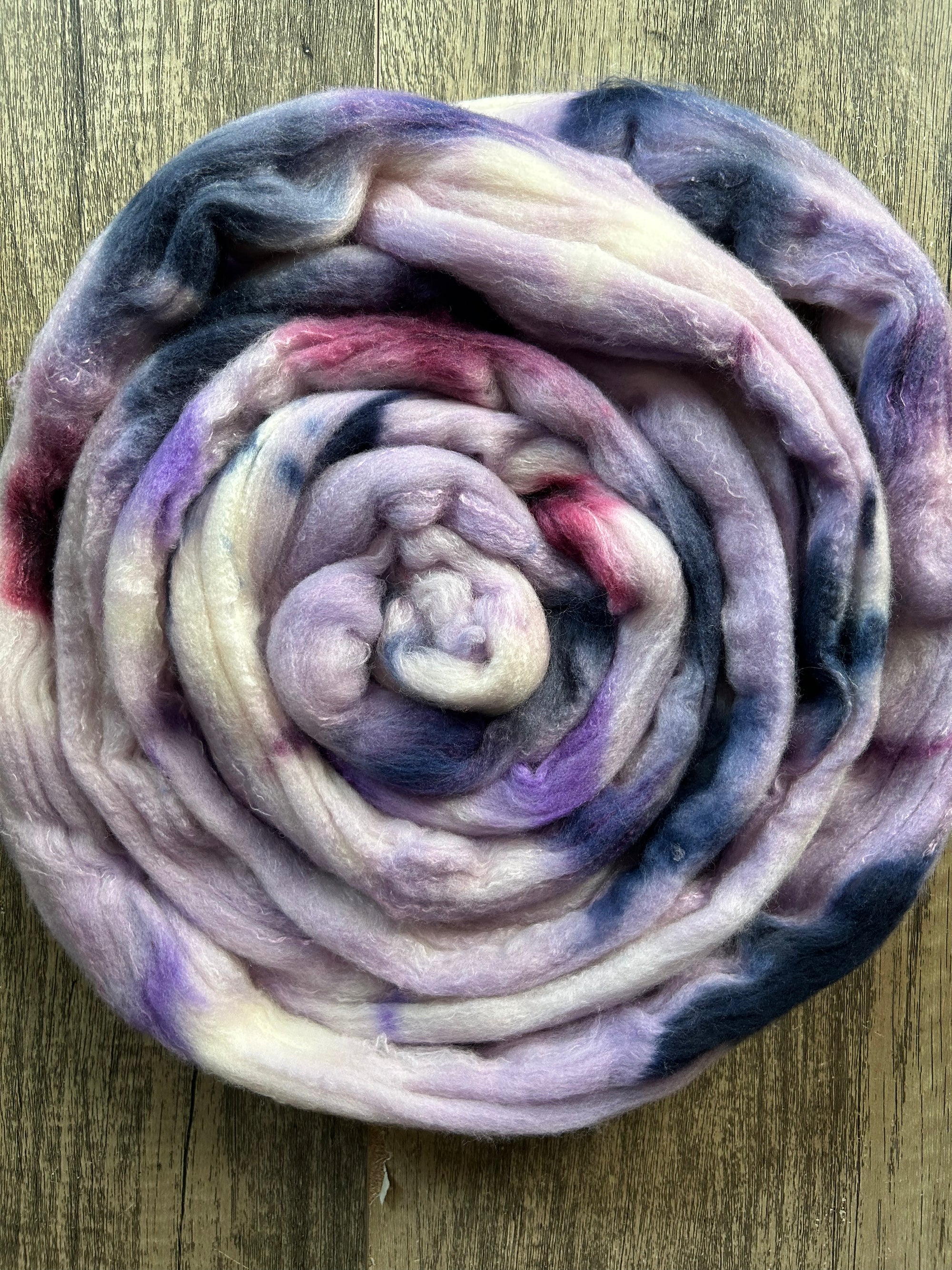 Violet Beauregard - Non SW Rambouillet Silk Fibre