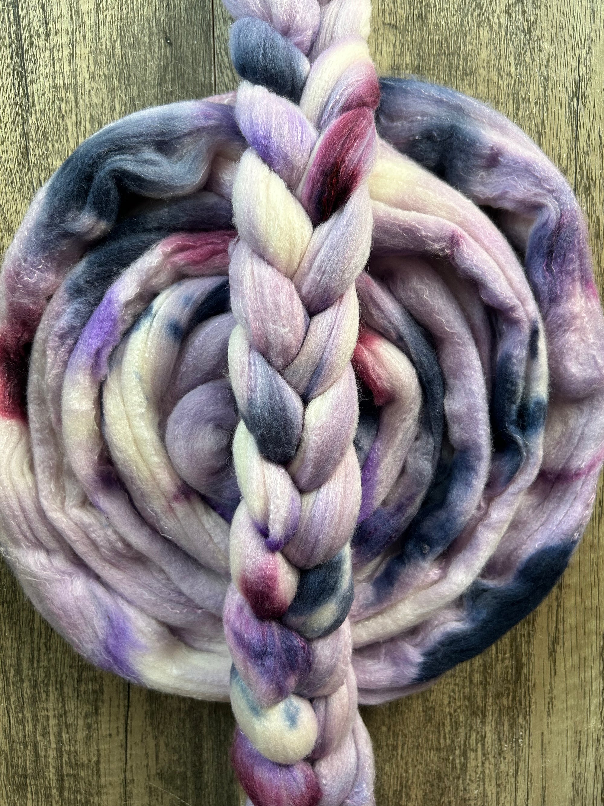 Violet Beauregard - Non SW Rambouillet Silk Fibre