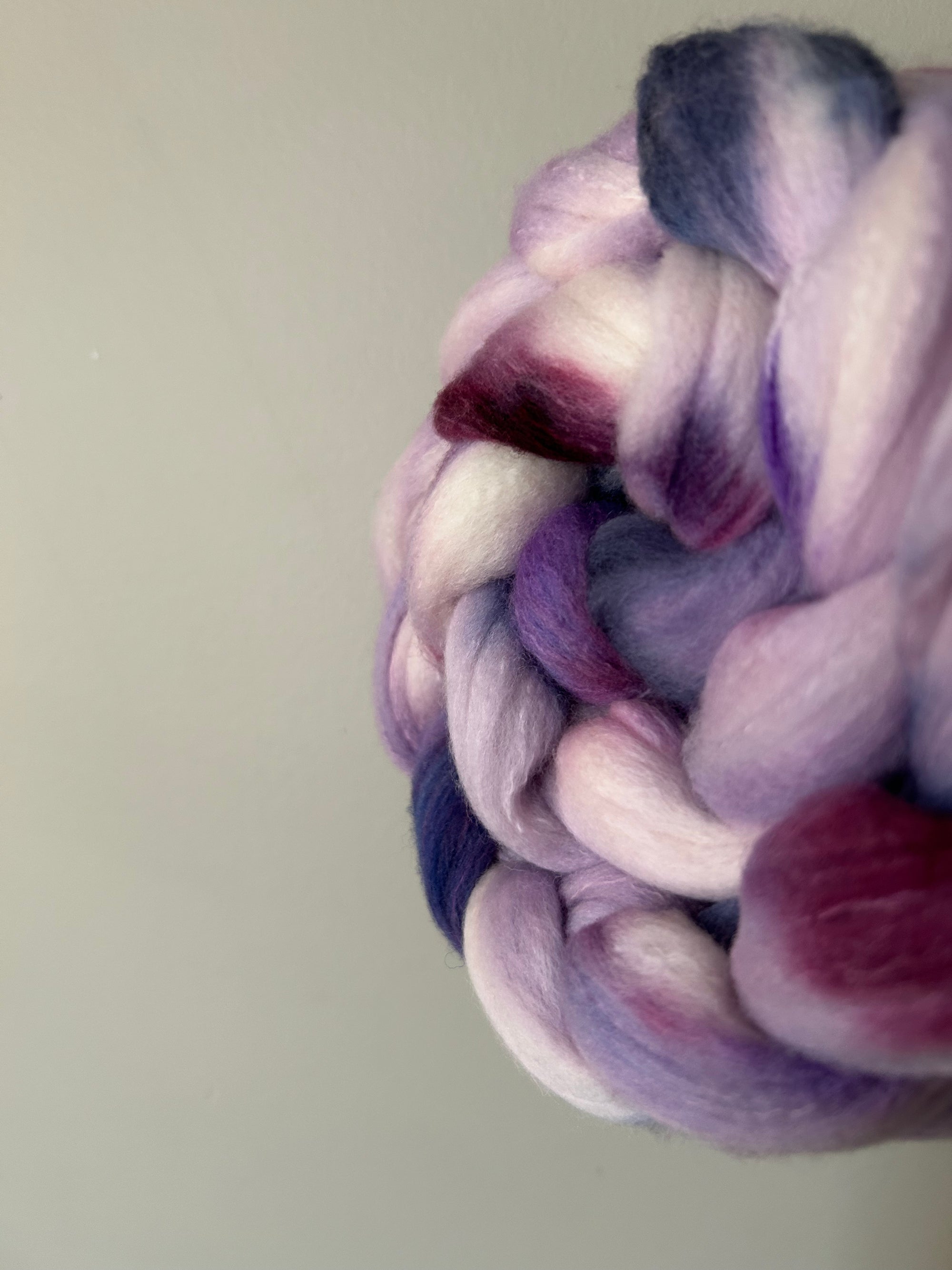 Violet Beauregard - Non SW Rambouillet Silk Fibre