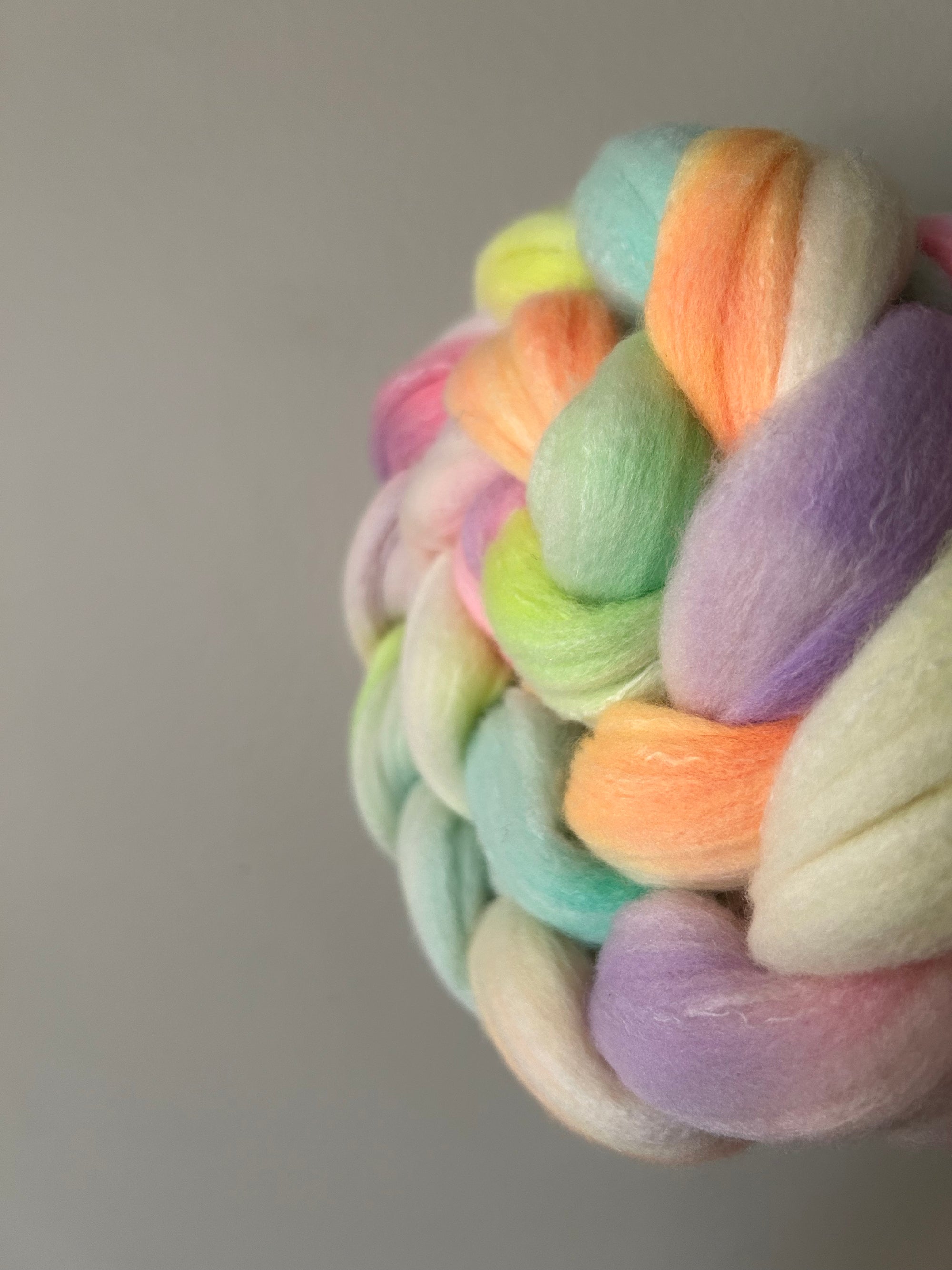 Rainbow Lite - Non SW Rambouillet Silk Fibre