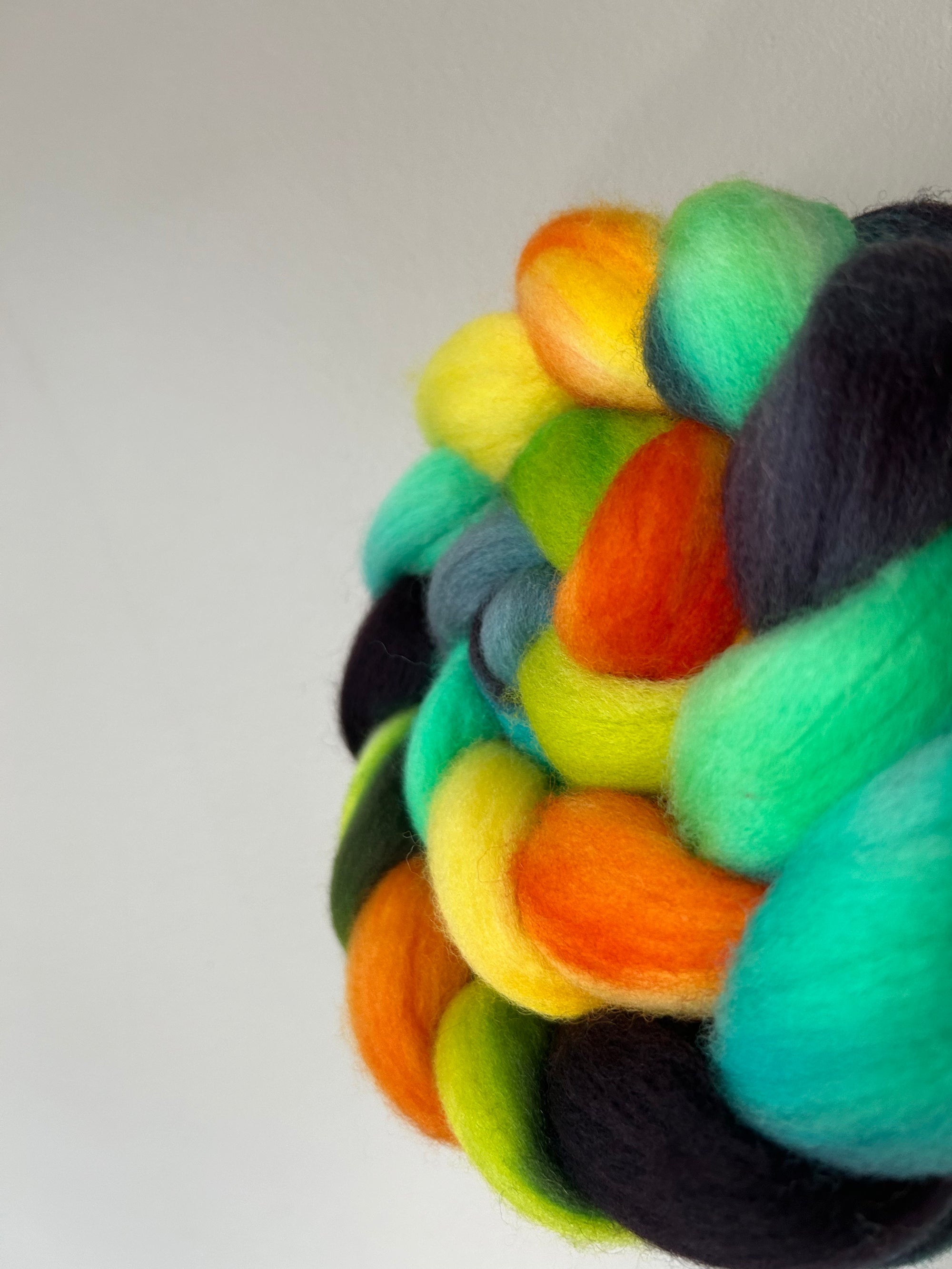 Rainbow Sunset Moth - Cormo Fibre