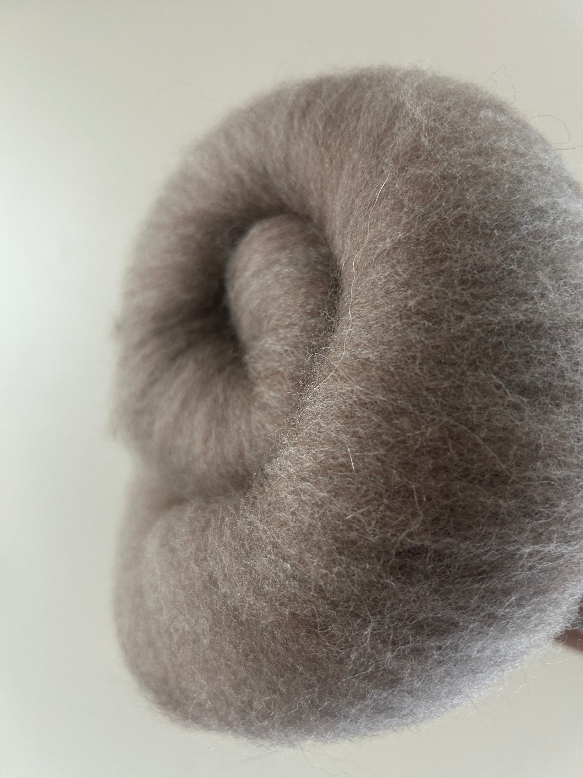 Hand Dyed/Carded Batt - 85% Haunui 15% Llama