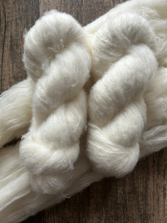 Natural - Brushed Merino Nylon