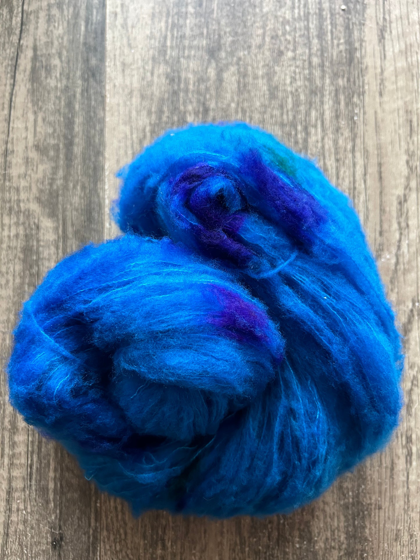 Super Blue - Brushed Merino Nylon