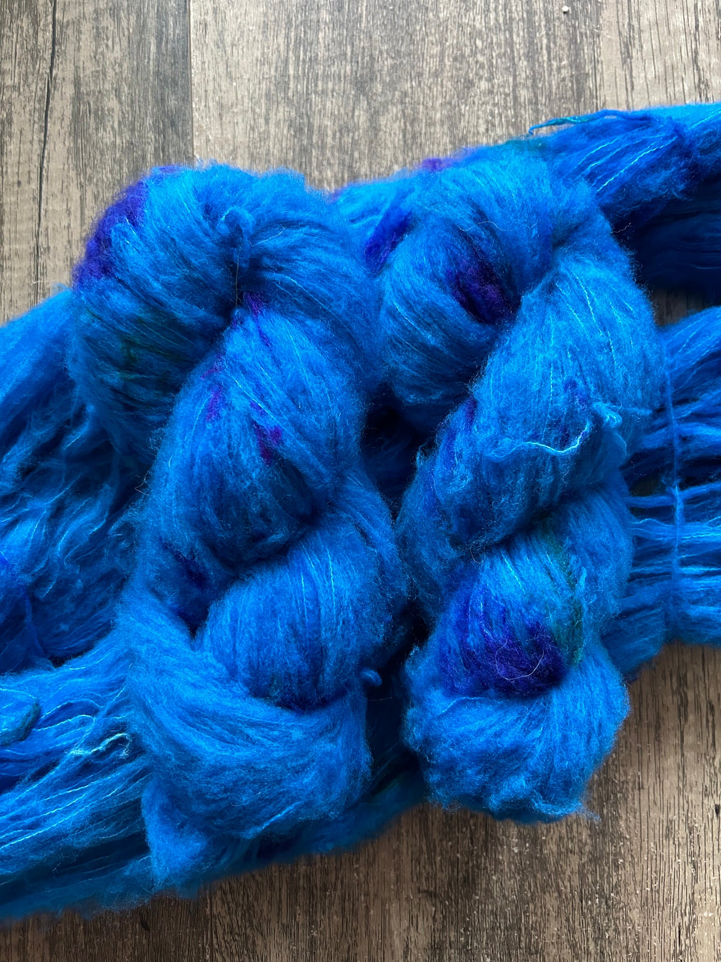 Super Blue - Brushed Merino Nylon