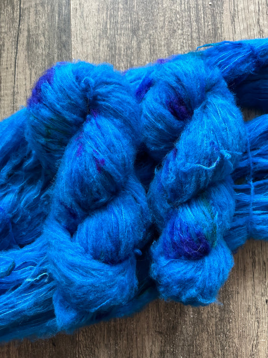 Super Blue - Brushed Merino Nylon