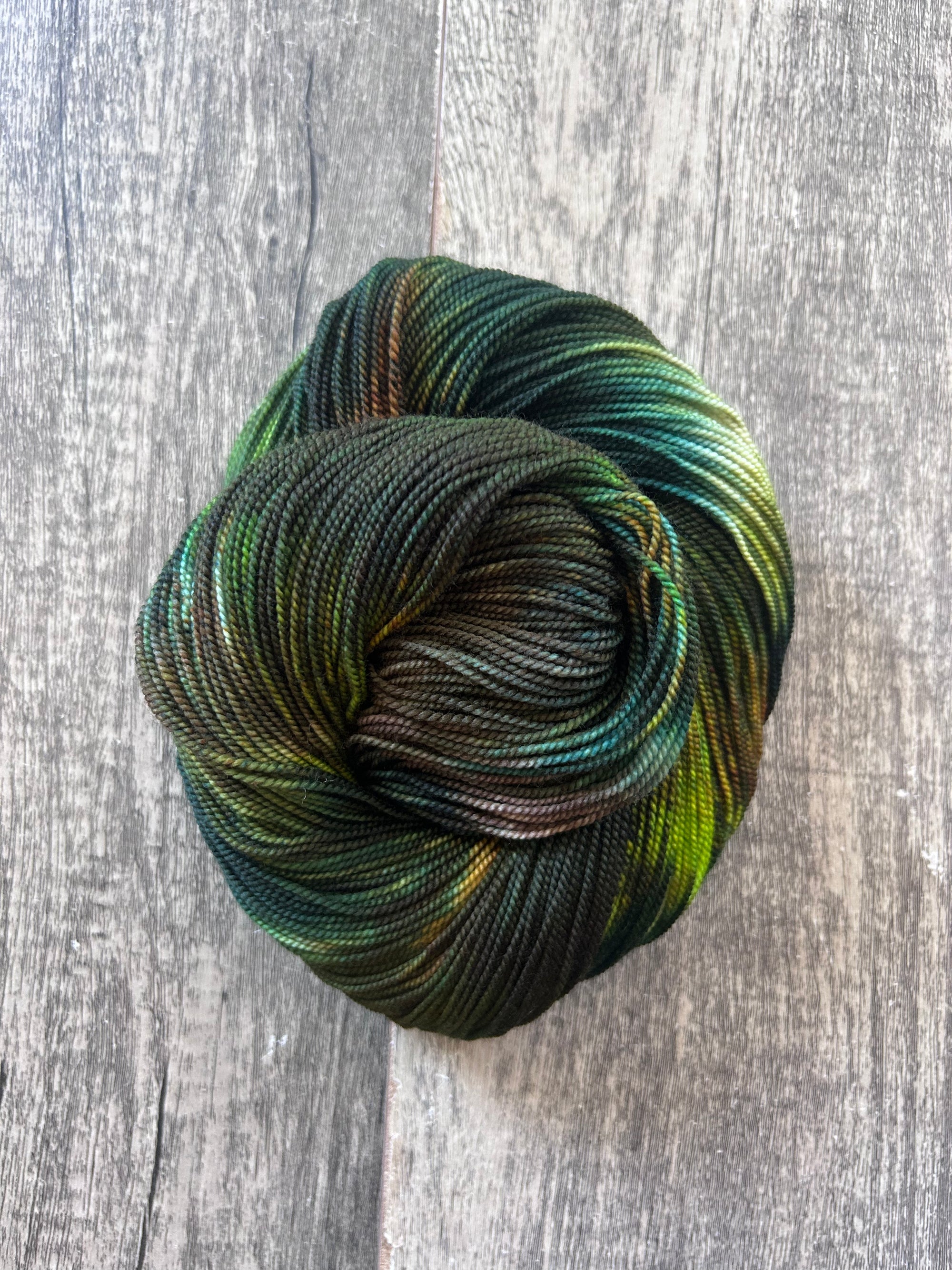 Forest Floor - Sock High Twist 85/15