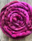 OOAK Pink - Non Superwash Grey Merino Fibre