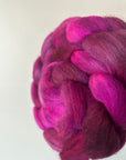 OOAK Pink - Non Superwash Grey Merino Fibre