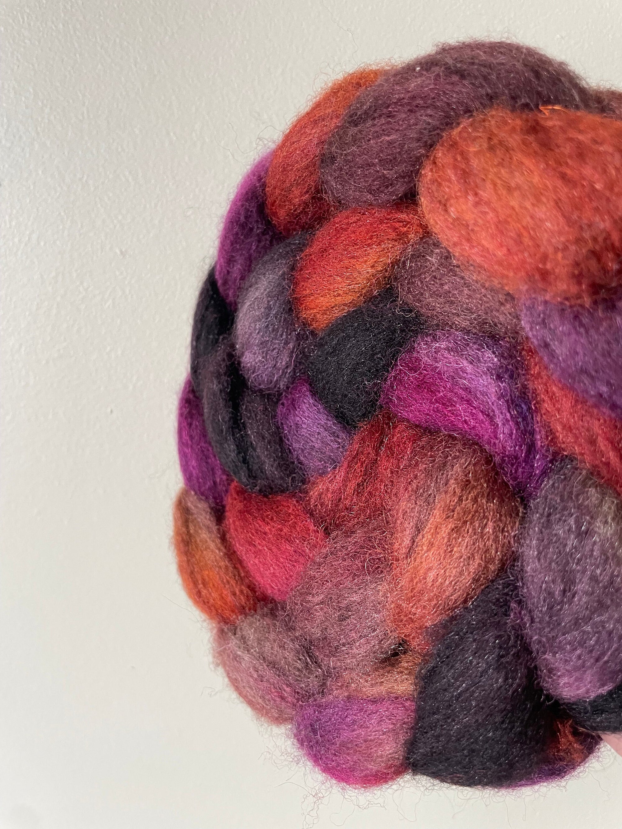 Rage Berry - Fibre BFL Glow