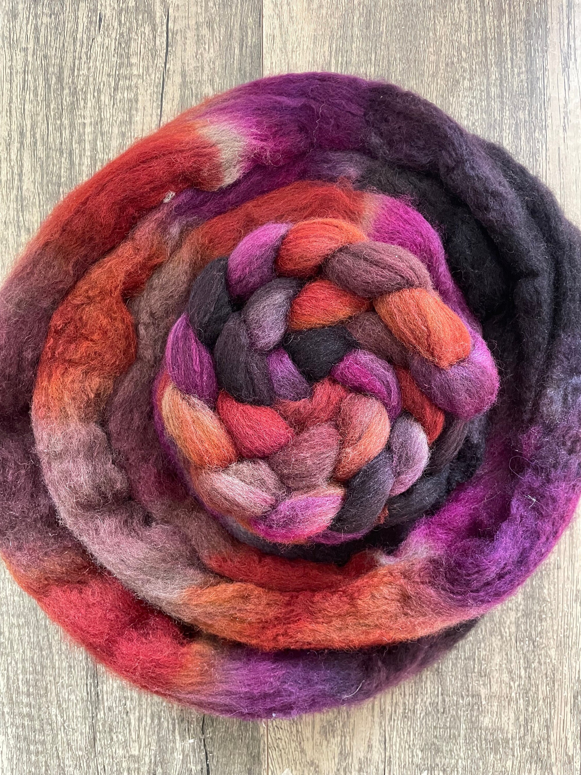 Rage Berry - Fibre BFL Glow