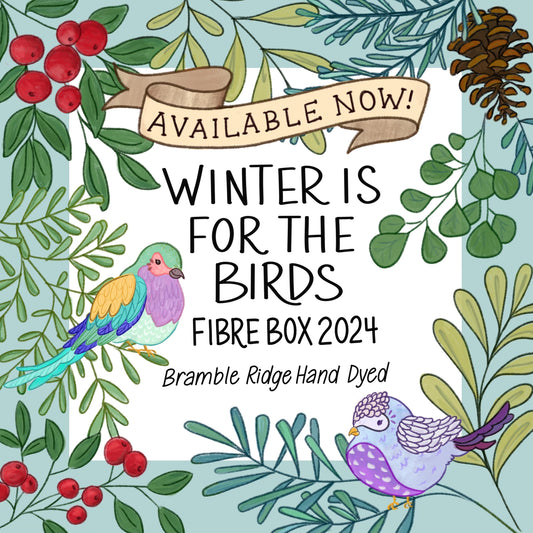 Winter is for the Birds ! 2024 Winter Fibre Experience