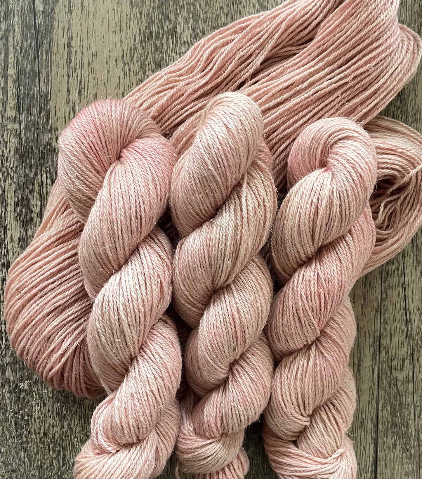 Blush - DK 70/30 Wool/Linen