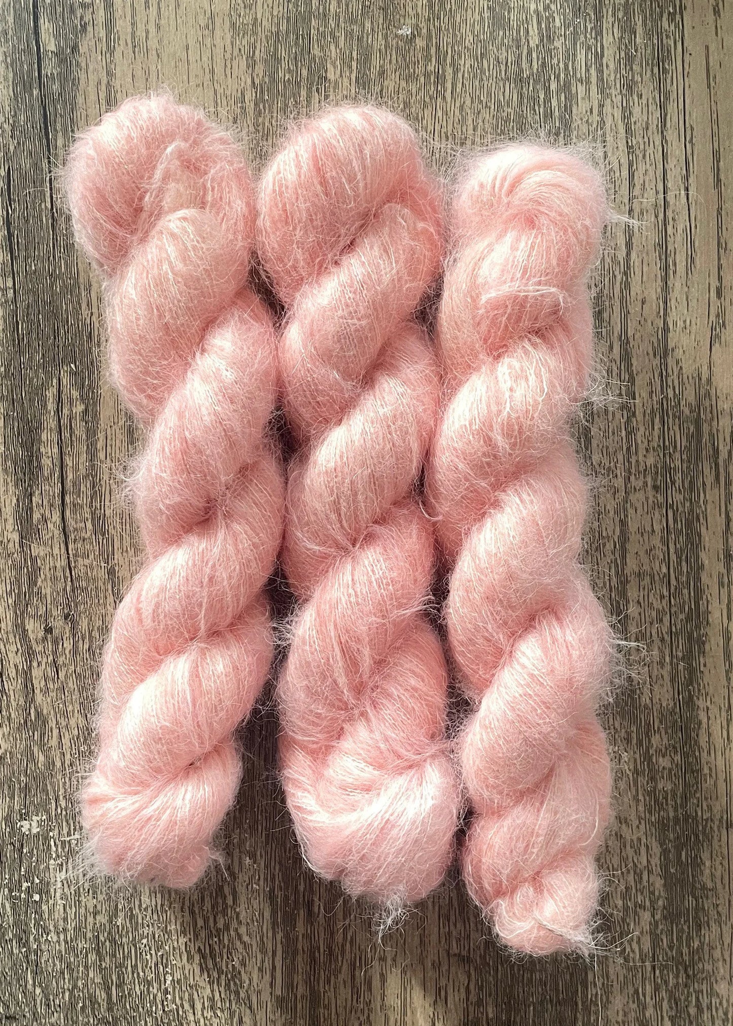 Peachy -  Suri Alpaca Silk Lace