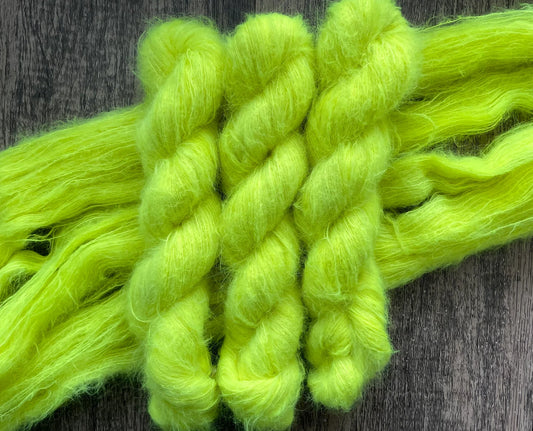 YOLO Yellow -  Suri Alpaca Silk Lace