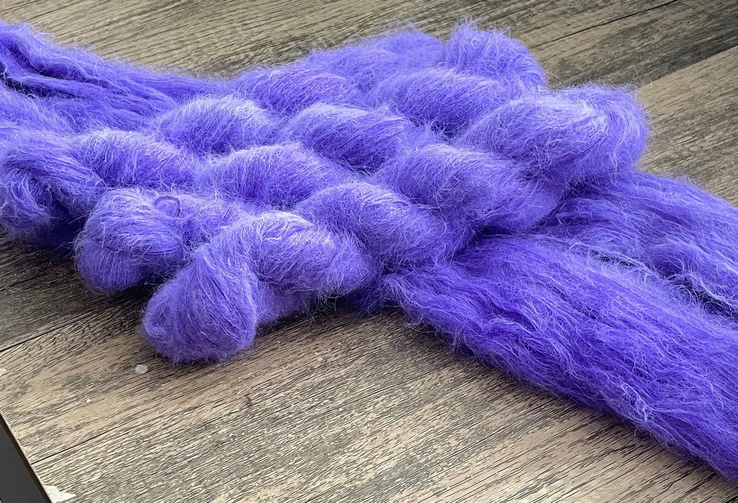 Vibrant Violet -  Suri Alpaca Silk Lace