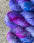 Free Spirit Violet -  Suri Alpaca Silk Lace