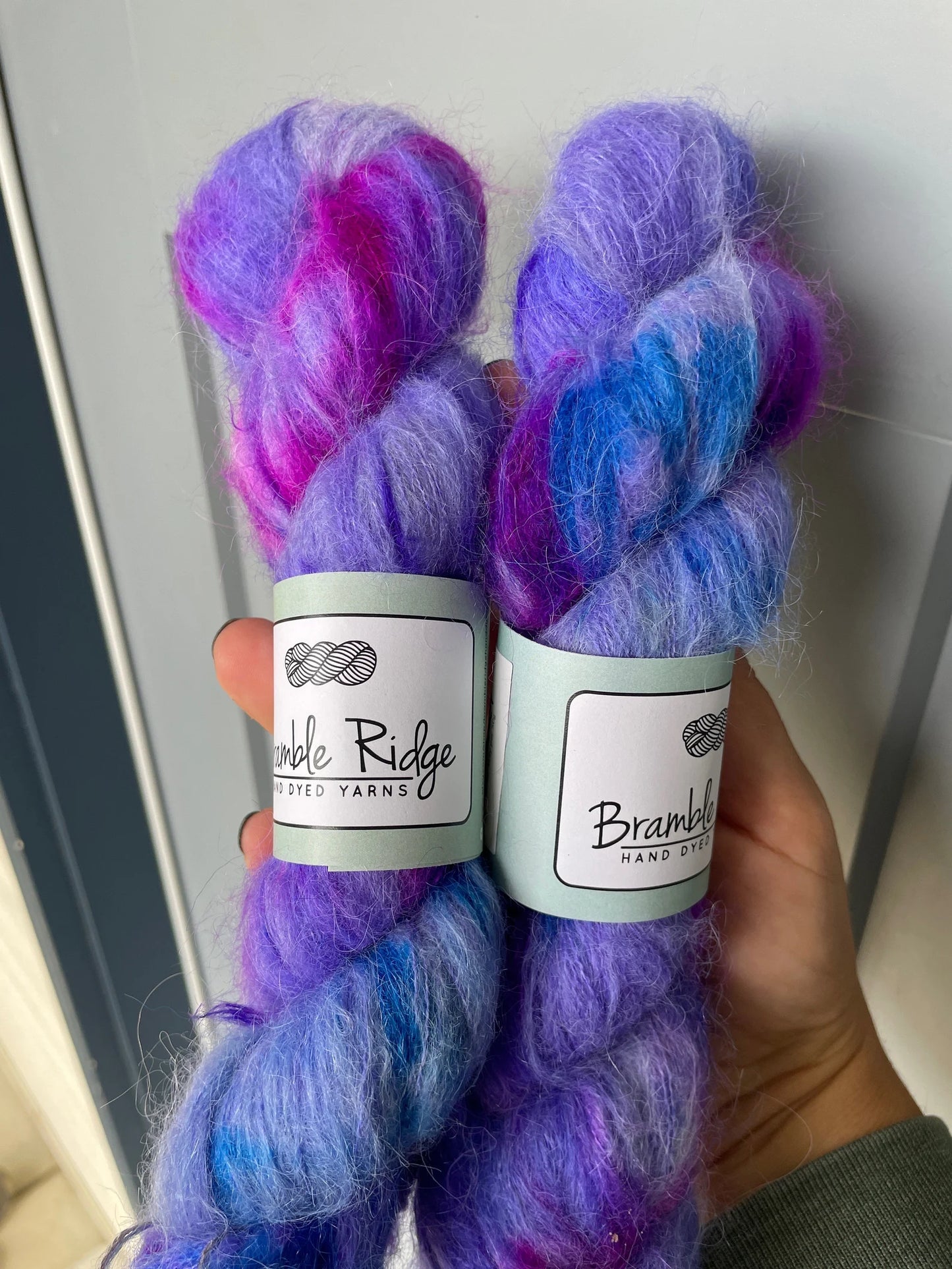 Free Spirit Violet -  Suri Alpaca Silk Lace