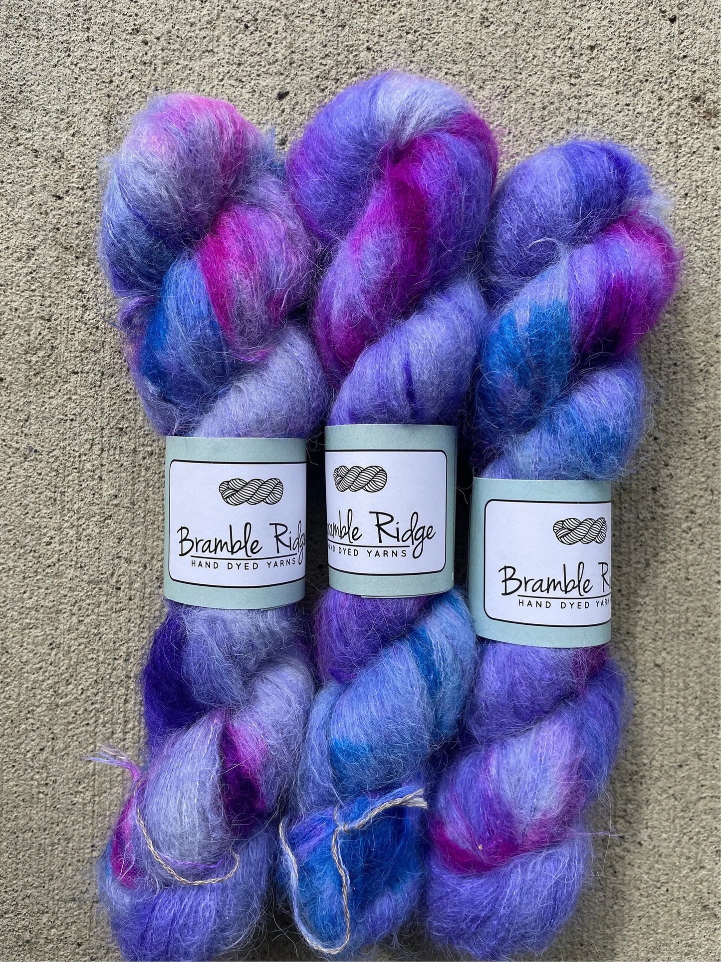 Free Spirit Violet -  Suri Alpaca Silk Lace