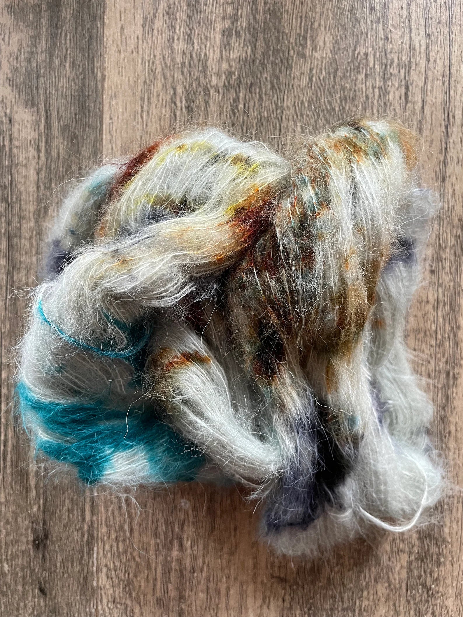 Winter Walk -  Suri Alpaca Silk Lace